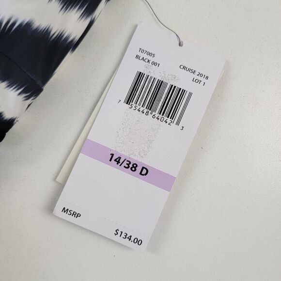 $134 Contours Coco Reef Sapphire Bra-Sized Underwire One-Piece Swimsuits 14/38 D - Picture 6 of 12